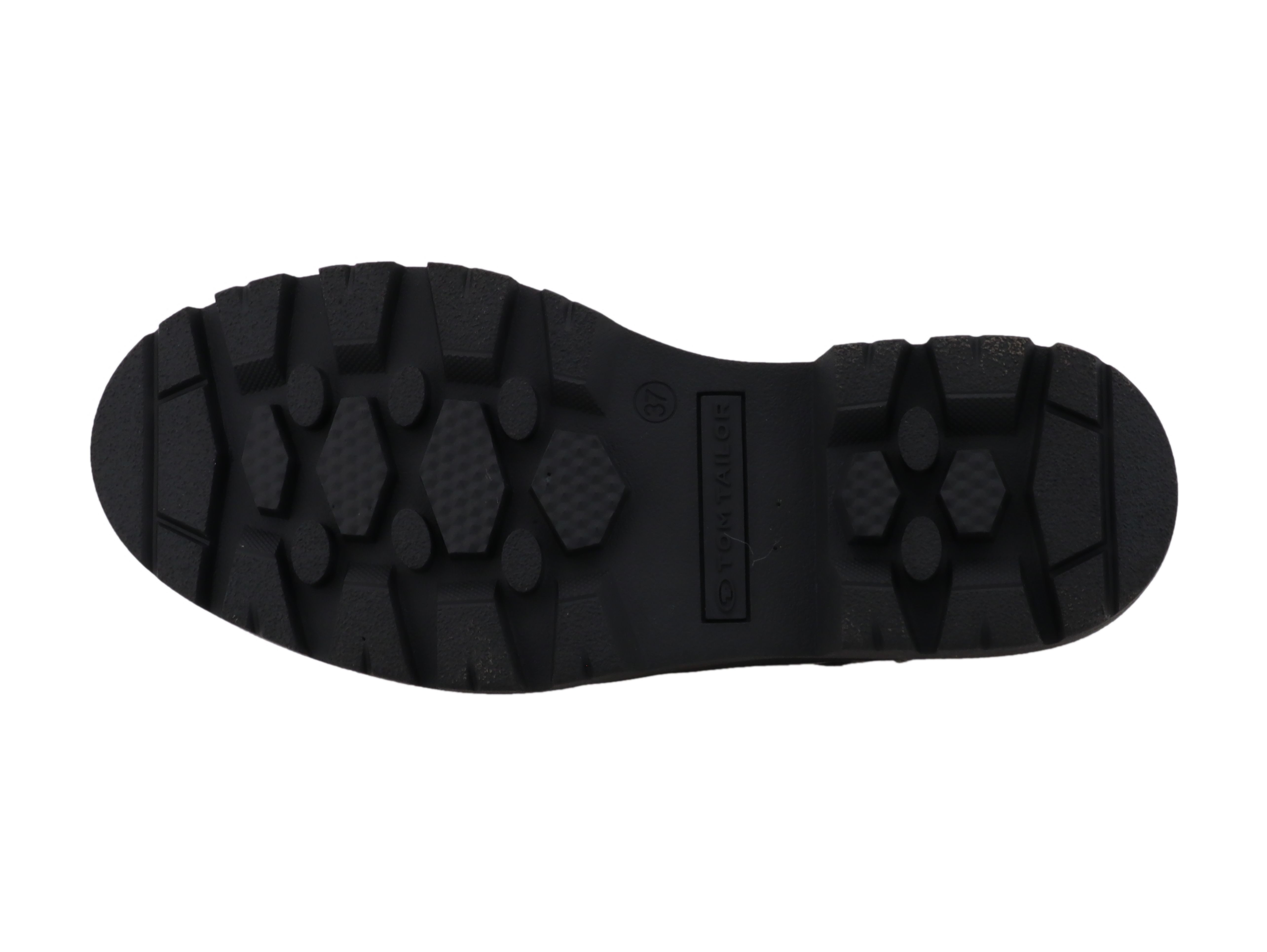 TOM TAILOR Winterstiefelette Winterboots, Schnürboots mit Blockabsatz