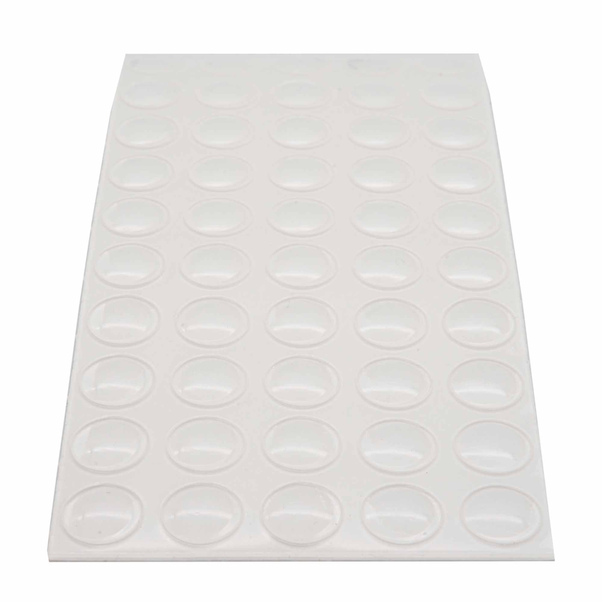 BENSON Anschlagpuffer Anschlagpuffer Elastikpuffer Selbstklebend, (50 St), Schutzpuffer, Wandschutz, Möbelschutz