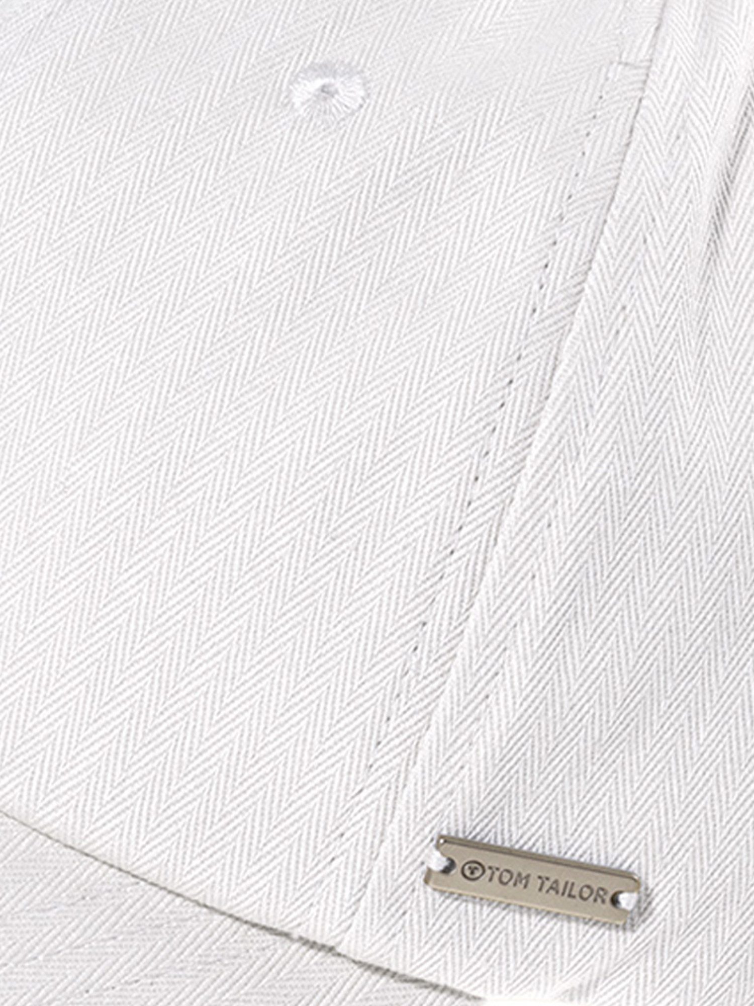 TOM TAILOR Baseball Cap (1-St) mit dezenter Fischgrätenstruktur