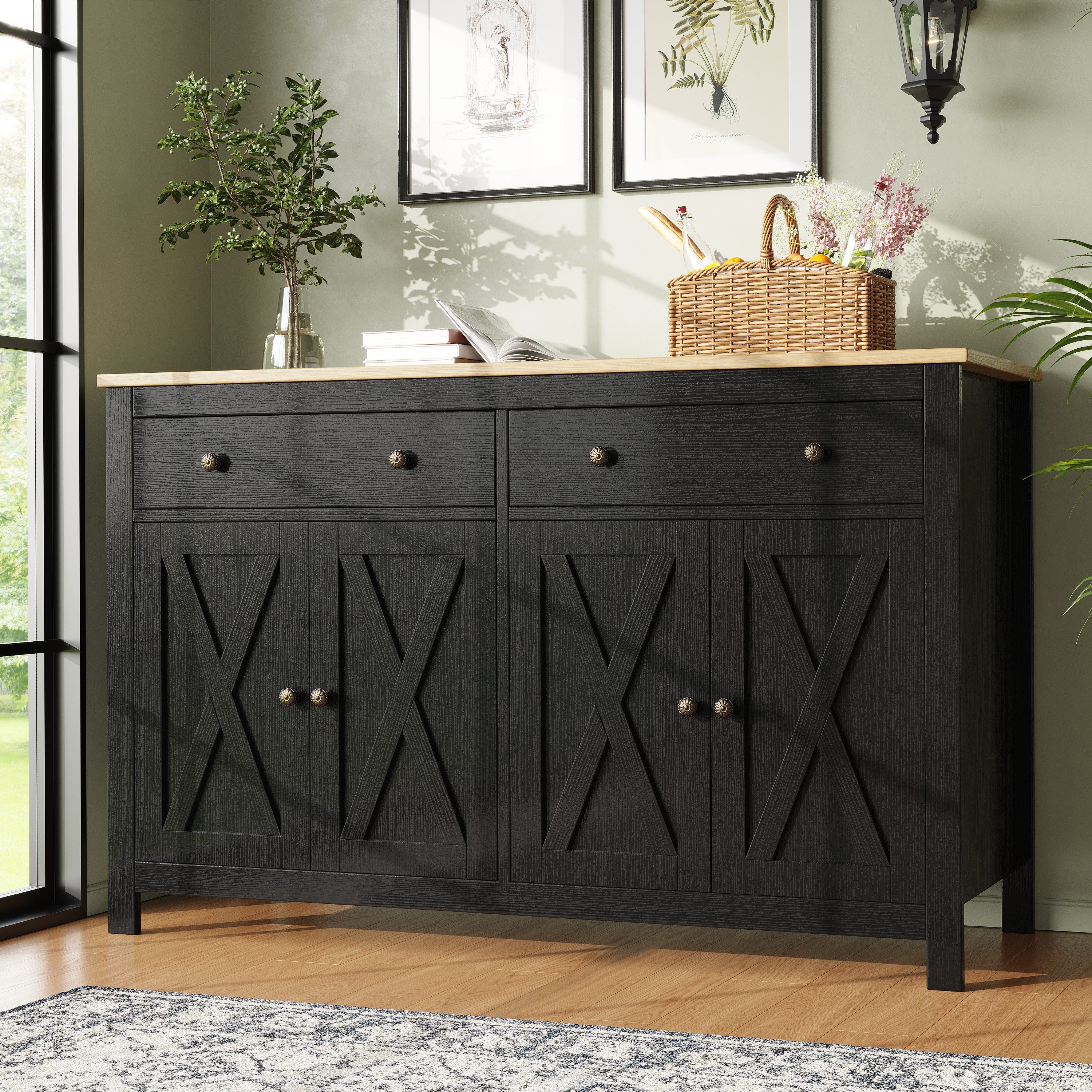 MODFU Sideboard Modernes Küchenschrank,Esszimmerschrank, mit Stauraum günstig online kaufen