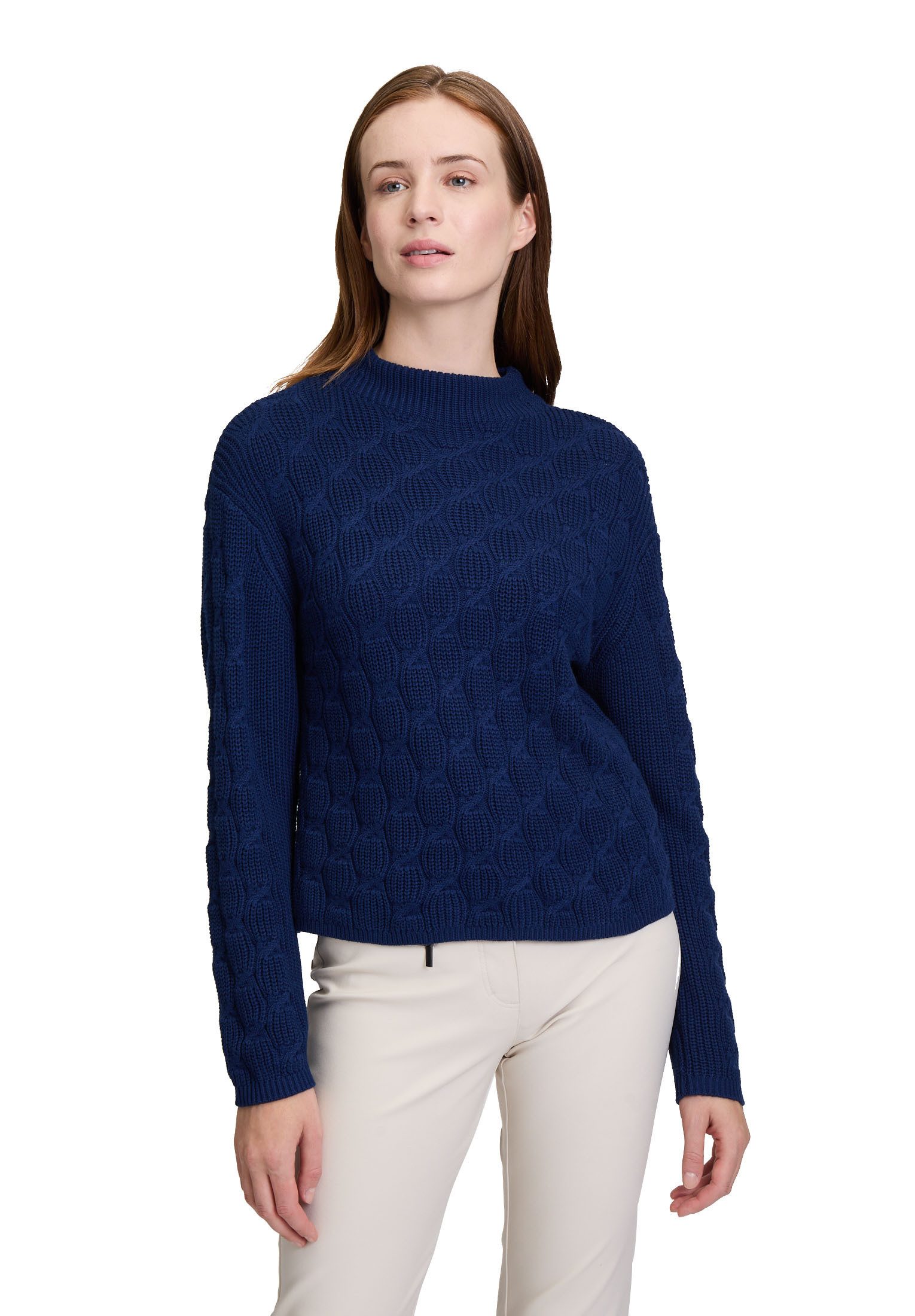 Strickpullover Betty Barclay Grobstrick-Pullover mit Struktur