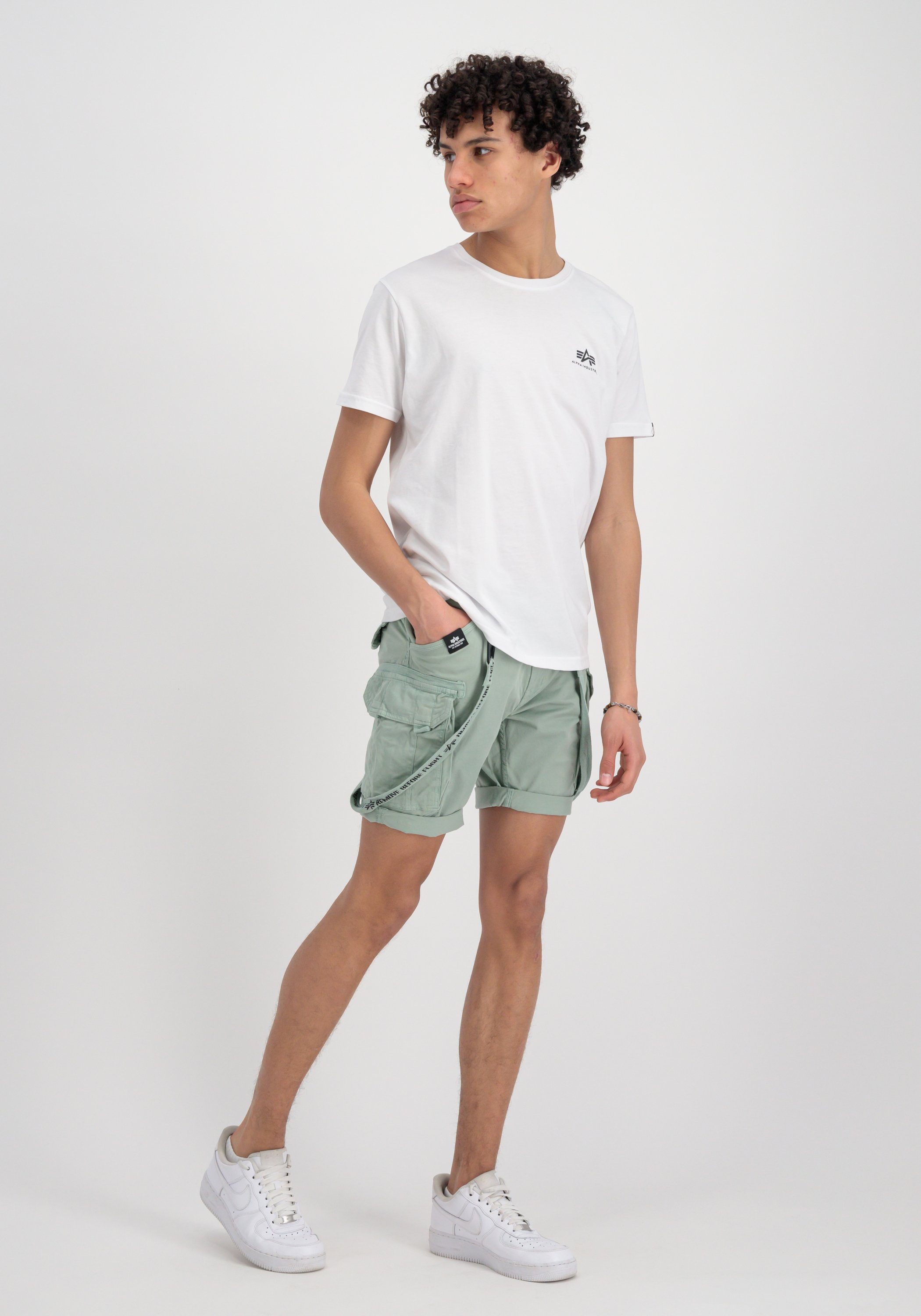 Alpha Industries Shorts Shorts Industries dusty Utility - Alpha Men Short green