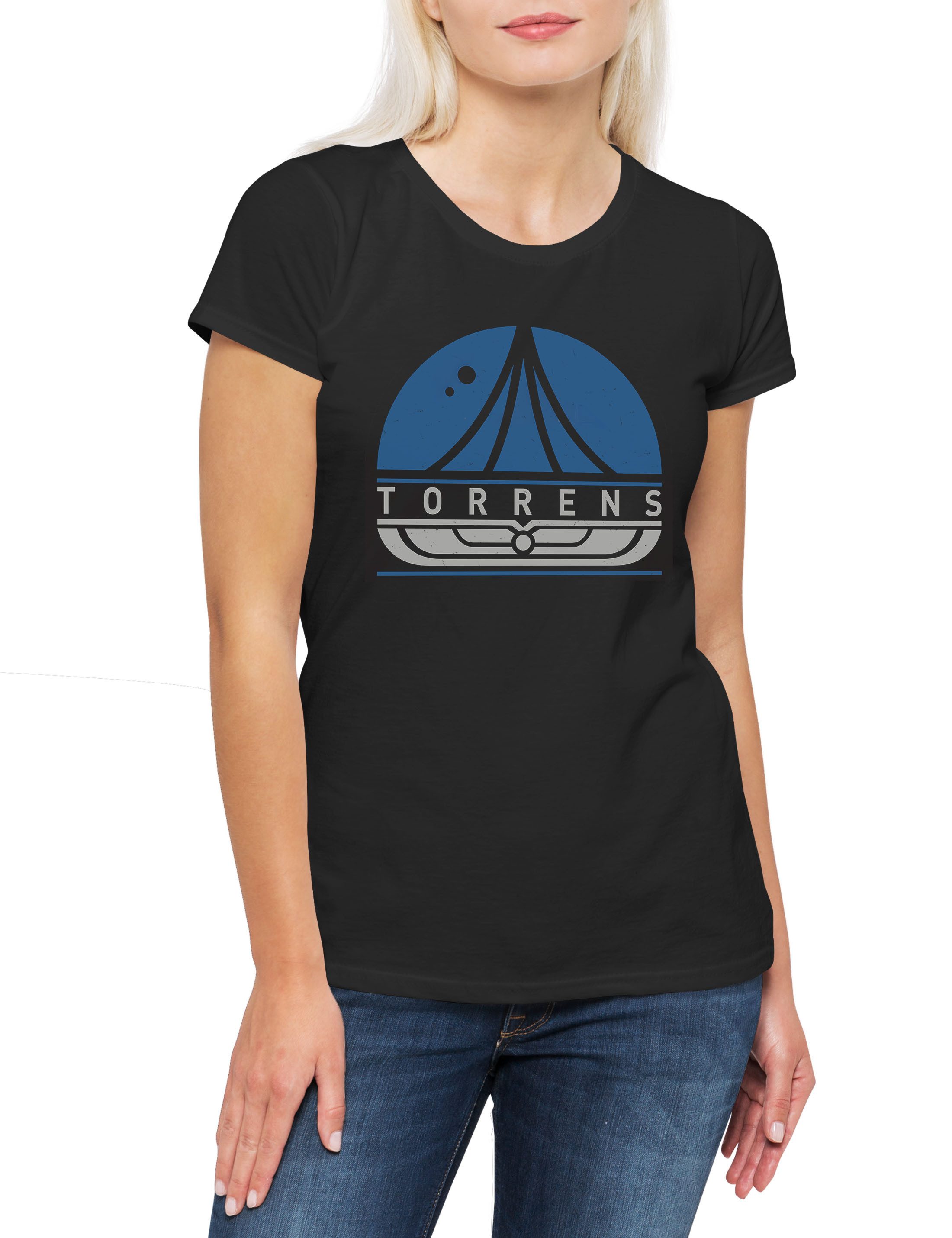 Print-Shirt Torrens Patch Damen T-Shirt Prometheus USCSS Nostromo Alien Ripley