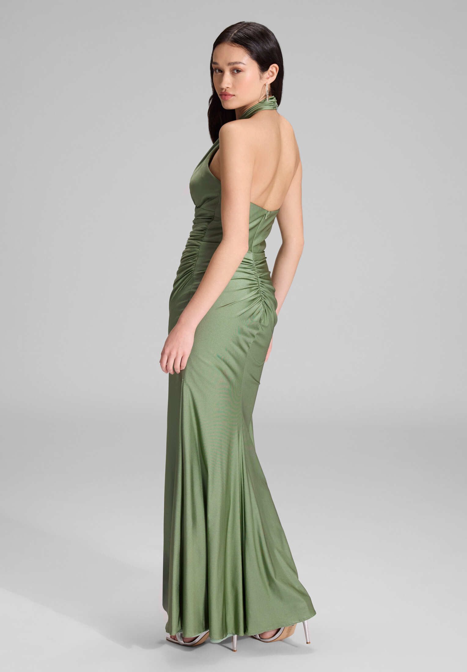 Hey Kyla Abendkleid - Figurbetontes Neckholder-Kleid aus Jersey Figurbetonte Passform