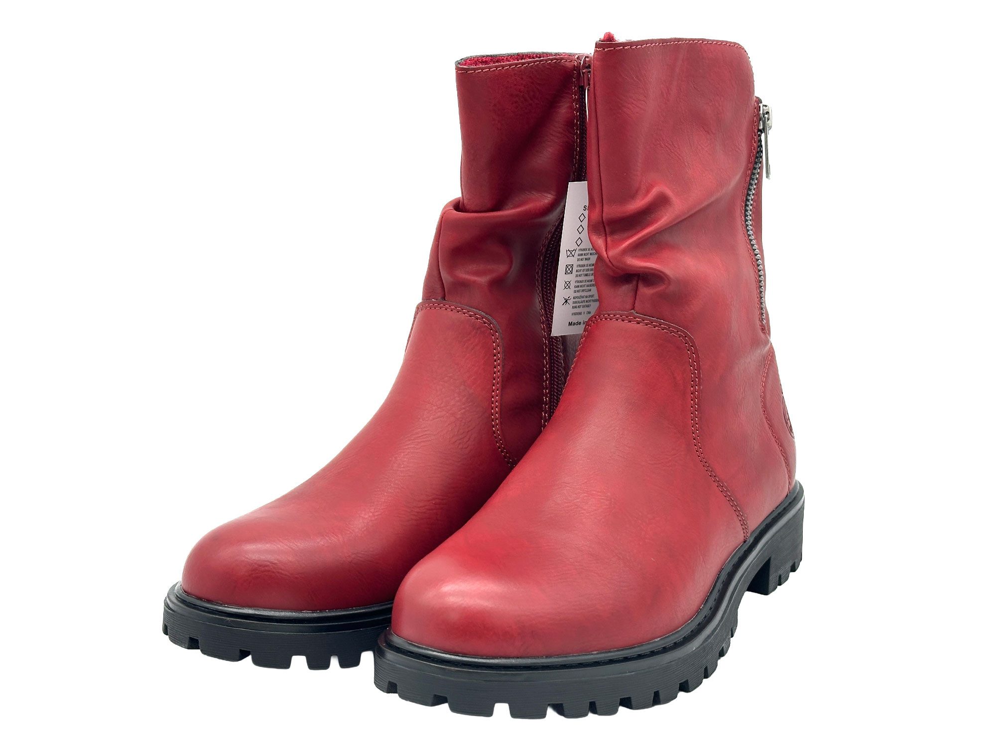Nowaland amen Winterboots mit seitlichem Reißverschluss Winterboots Warme Innenausstattung und komfortabler Einstieg
