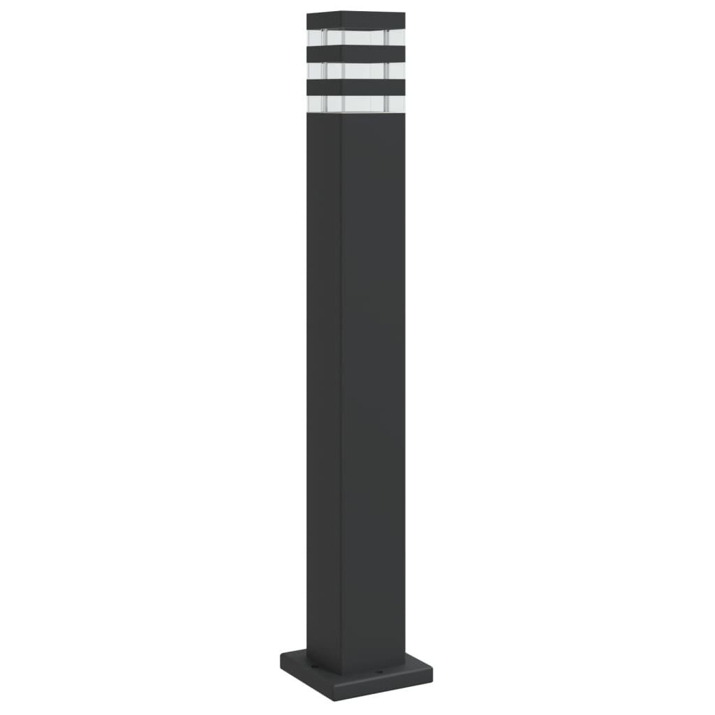 vidaXL Außen-Wandleuchte Wegeleuchte Schwarz 80 cm günstig online kaufen