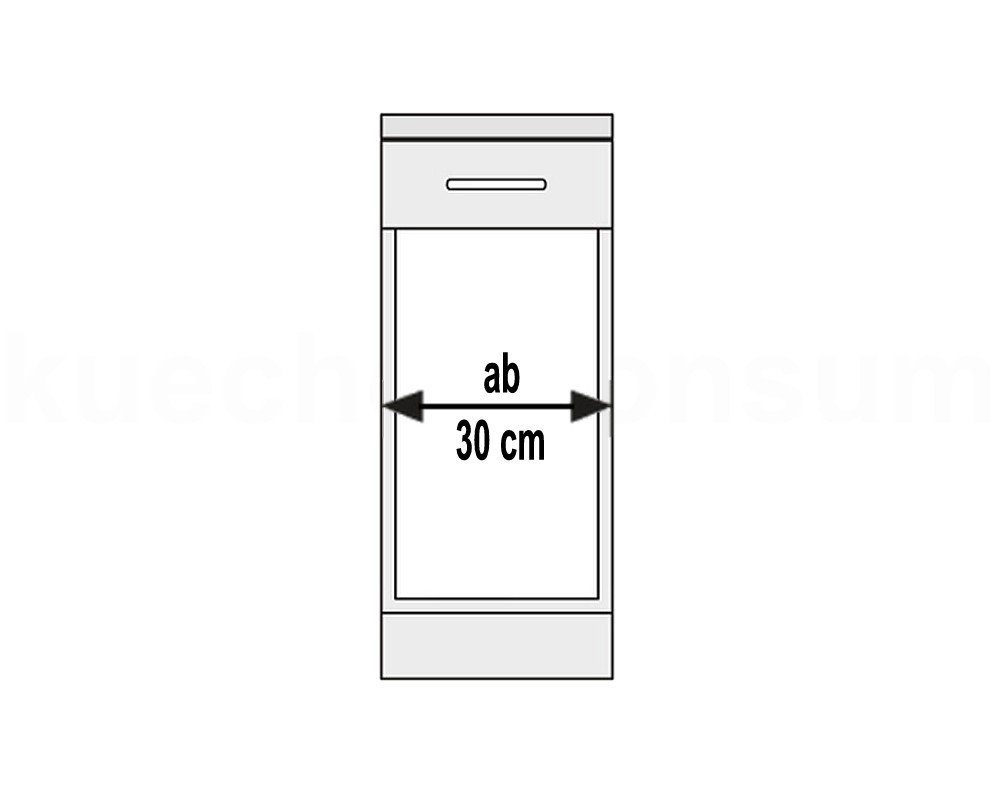 1 Liter, 24 Abfallsammler Einbaumülleimer SingleBox 3650241 Einbau Hailo