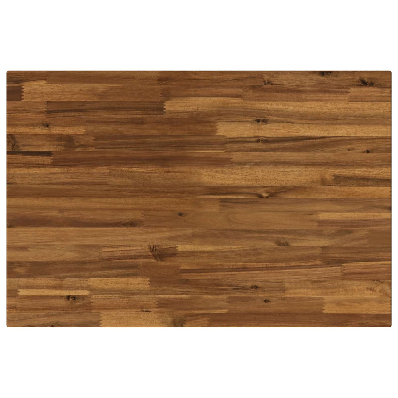 vidaXL Tischplatte Rechteckige Tischplatte 90 x 50 x 3,5 cm Rechtwinklig Natur (1 St)