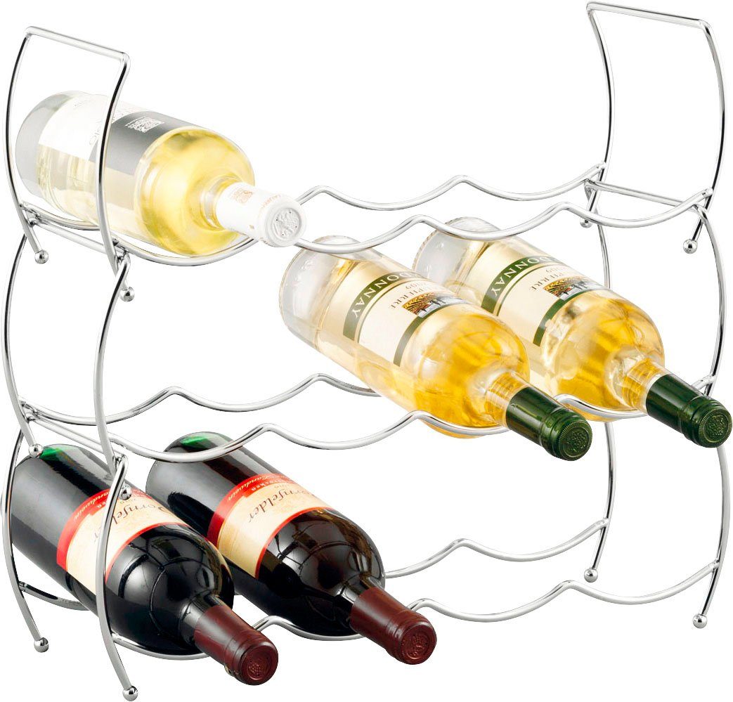 Zeller Present Weinregal, Set 3-tlg., Lückenlos günstig online kaufen