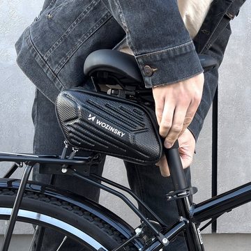 Wozinsky Fahrradtasche 1,5L Satteltasche Fahrradtasche Wasserdicht Reisetasche für Fahrrad