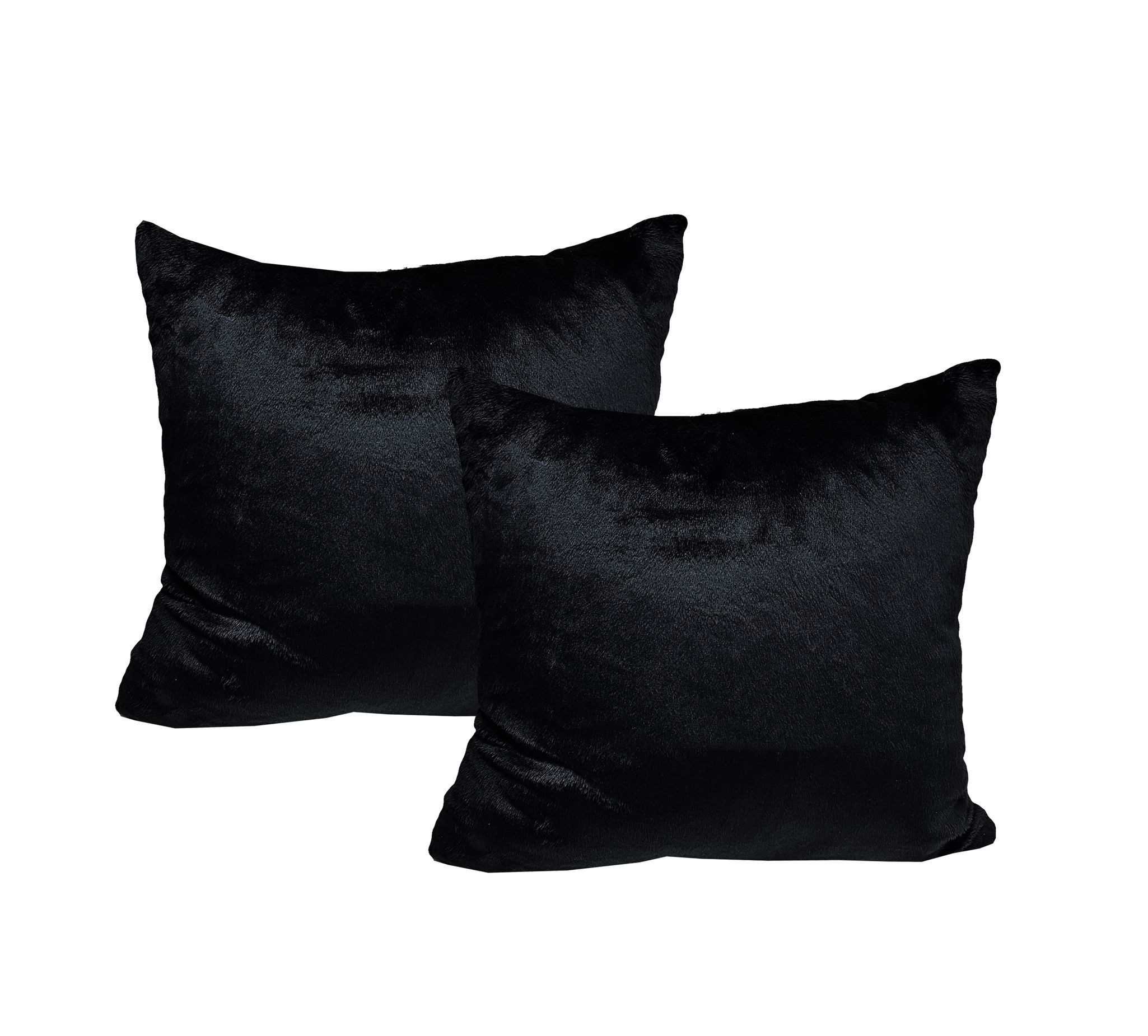JACK Kissenbezüge 2er Set Kissenhülle Teddy Flausch Plüsch, (2 Stück), super flauschig, Couchkissen