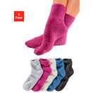Lavana Kuschelsocken (Packung, 5-Paar) ideal als Bettsocken