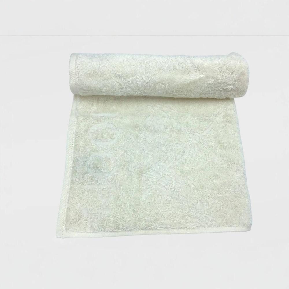 JOOP! Geschirrtuch Cuisine Cornflower 1702 in Creme, (1x Küchenfrottiertuch 50 x 50 cm), 100% Baumwolle