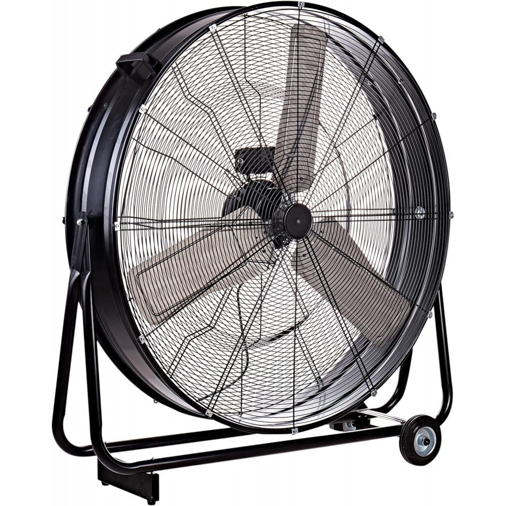 be cool Windmaschine BCIWM90CM Industrie-Windmaschine - Bodenventilator - schwarz