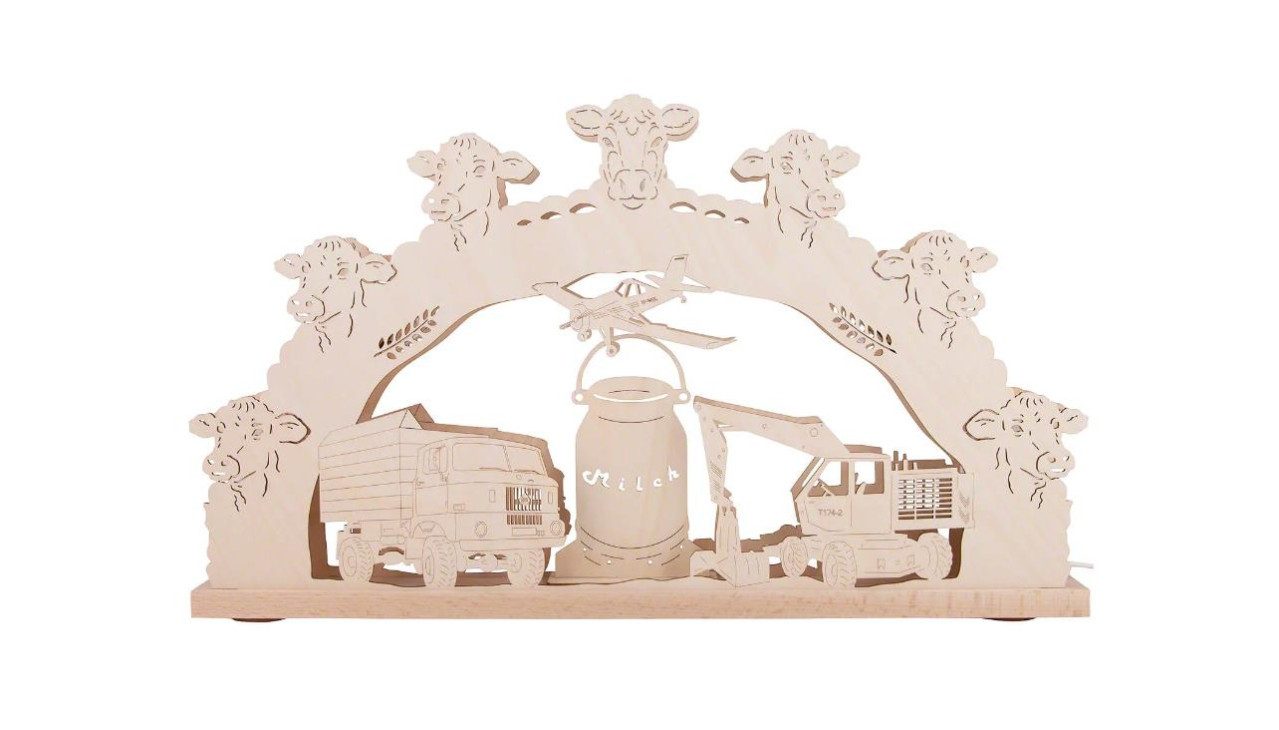 SAICO Original Dekofigur Saico 3D-Lichterbogen Agrar Motiv