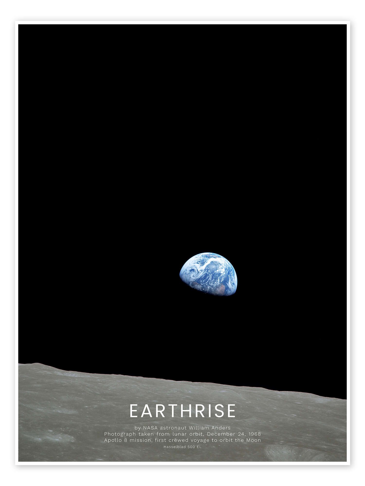 Posterlounge Poster NASA, Earthrise - Apollo günstig online kaufen
