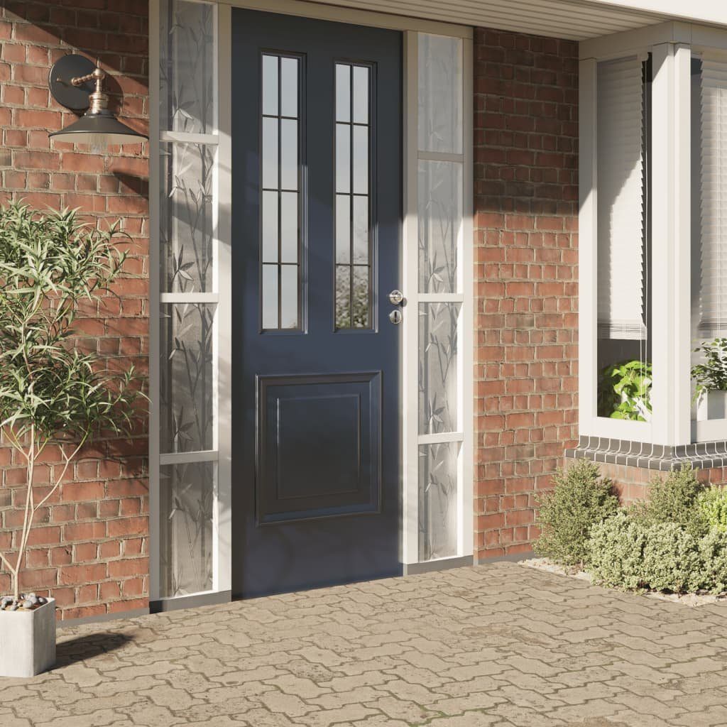 vidaXL Fensterfolie Fensterfolie Matt Bambus-Muster 90x500 günstig online kaufen