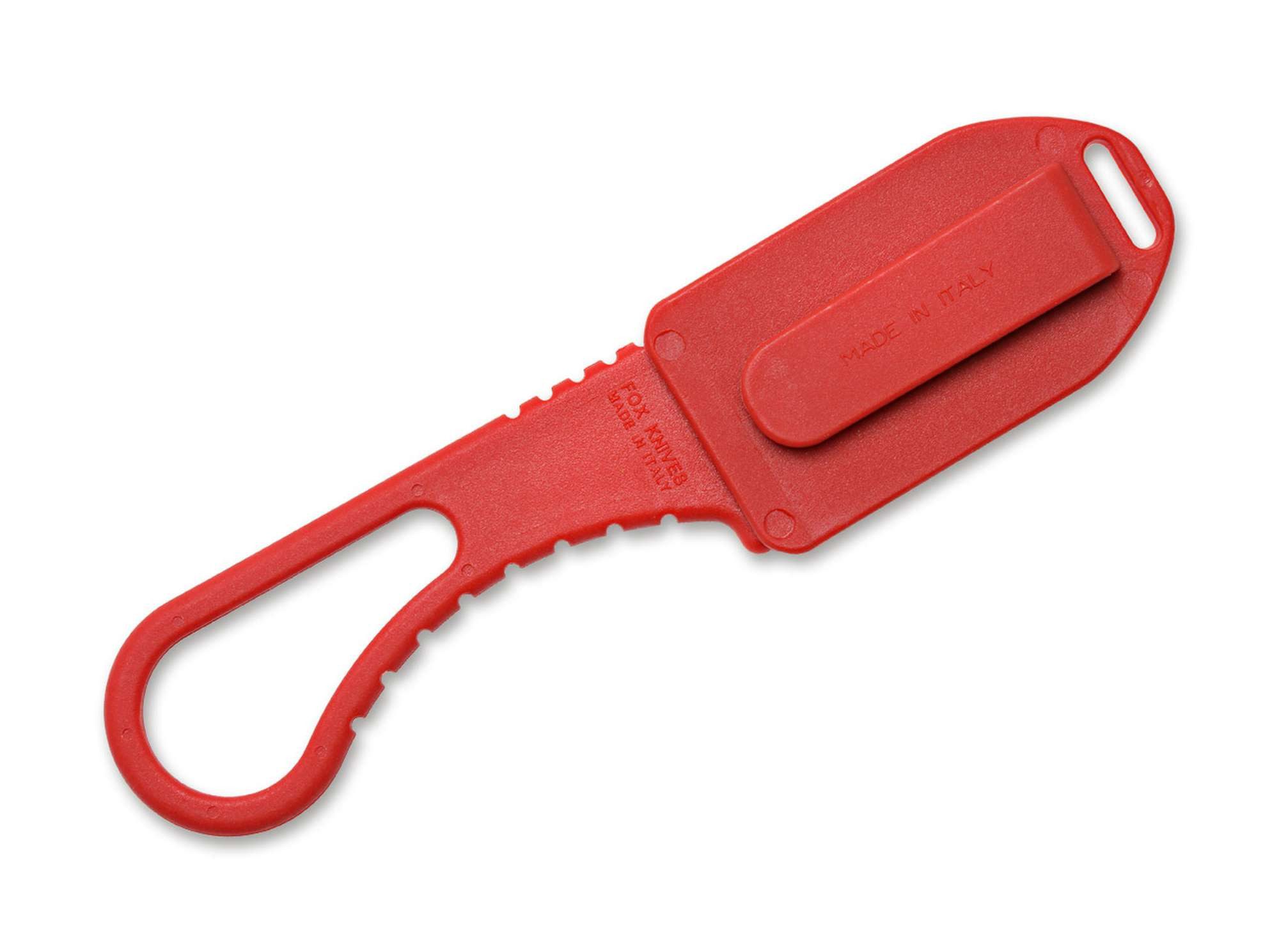 Fox Knives Taschenmesser Feststehendes Messer Rescue FRN Red