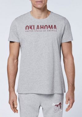 Oklahoma Jeans Print-Shirt im Nature-Label-Look