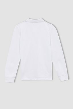 DeFacto Langarm-Poloshirt Poloshirt