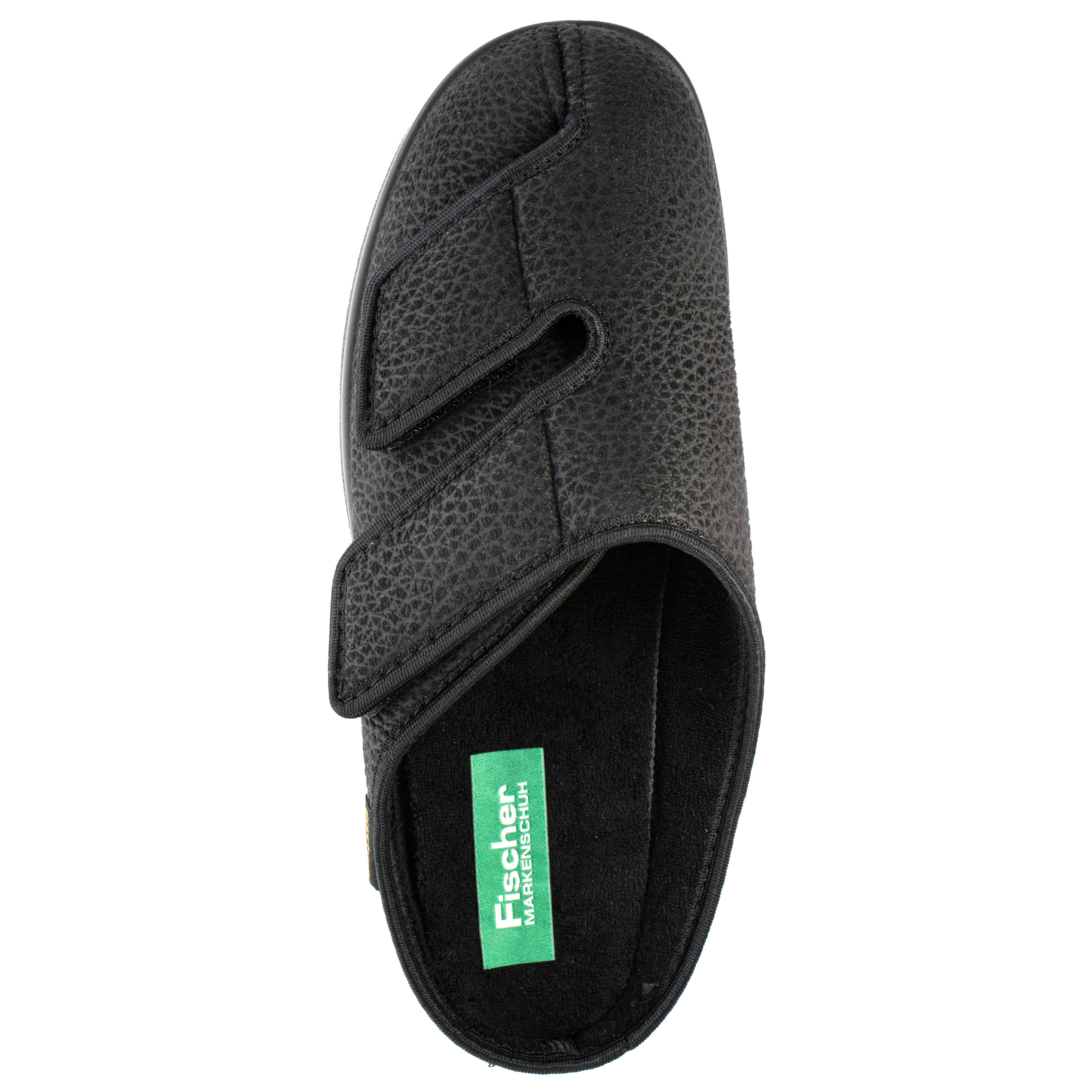 Fischer-Markenschuh Ortho Pantoffel Pantoffel, Weite K, Einlegesohle herausnehmbar, Klettverschlüsse