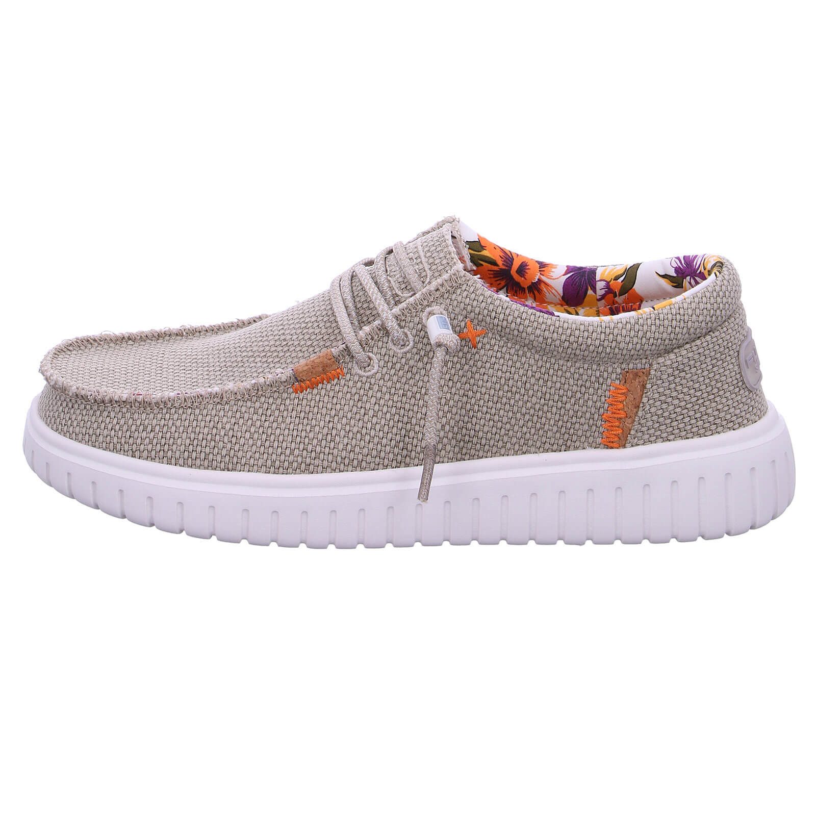 Fusion Jack 4.0 Slip-On Sneaker Herren Schuh Jack 4.0 Leinenoptik mit Gummizug - Leinenschuh Korksohle