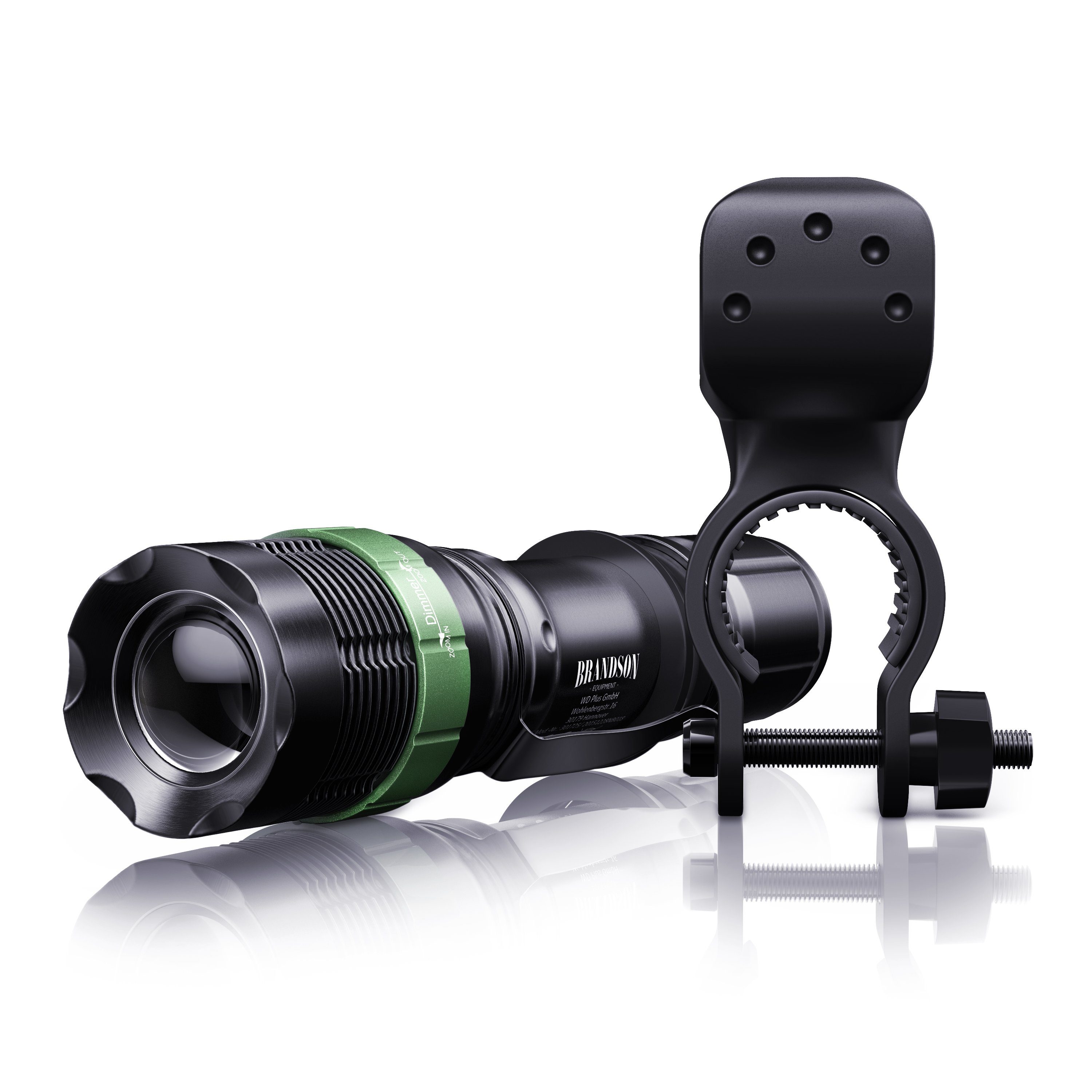 Brandson LED Taschenlampe, High Power, mit Hand-Schlaufe, hohe Leuchtausbeute, 125 Lumen