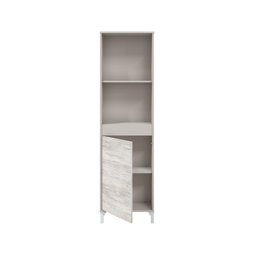 freiraum Wohnzimmer-Set VANYA, (2-tlg), (2-tlg) in Kaschmir / Velho Weiß - 78x134x33 (BxHxT)