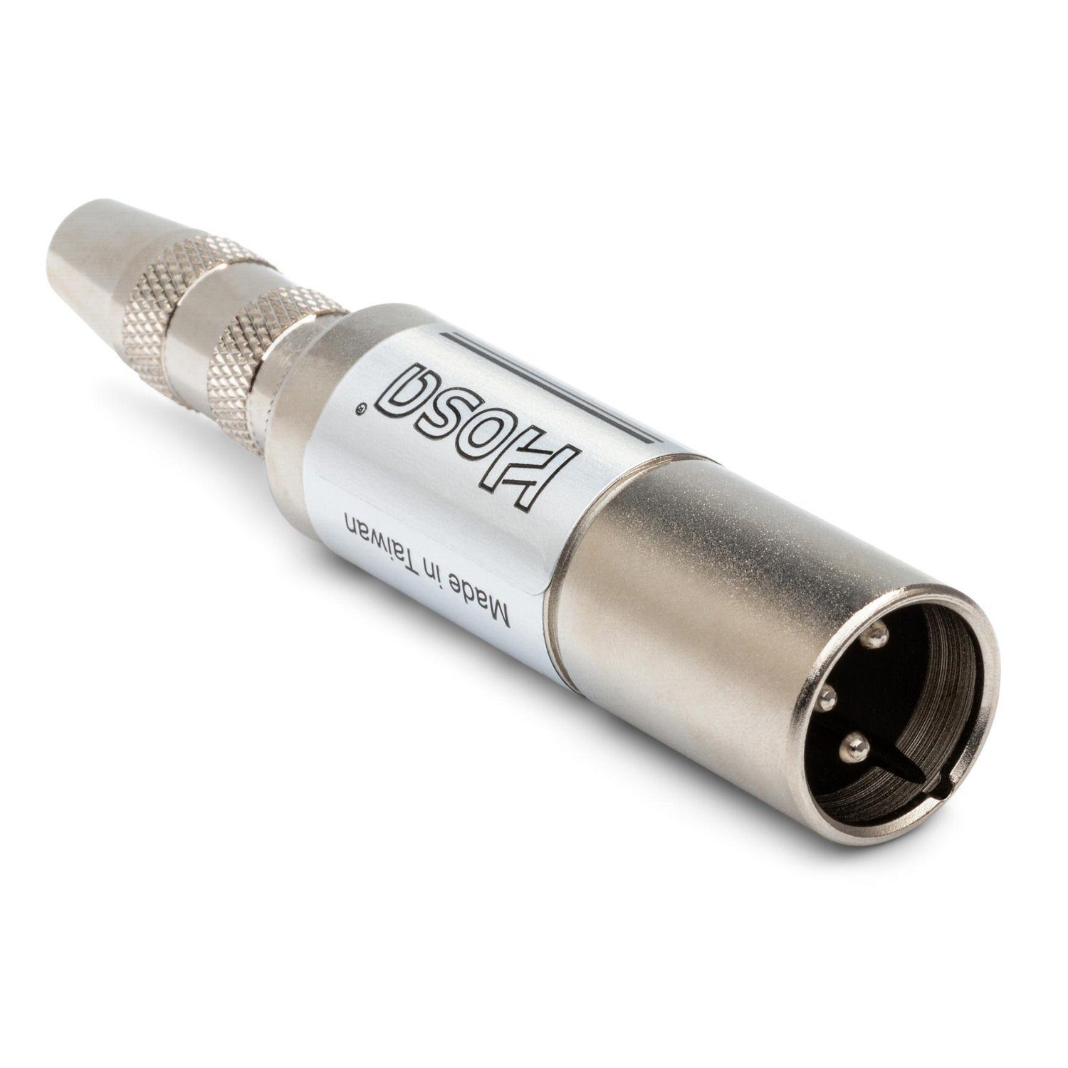 Hosa Audio Hosa MIT-129 Impedanz-Transformator Audio-Adapter 6,35mm Klinke zu XLR3M, Ermöglicht Anschluss von Hi-Z Instrumenten an Mikrofonanschluss