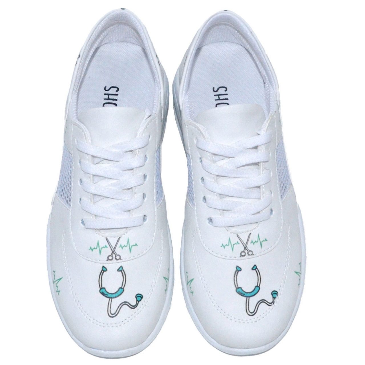 LaMarta Weiße Sneaker für Ärzte: Bequeme,Pflegekräfte, Krankenhaus schuhe S günstig online kaufen