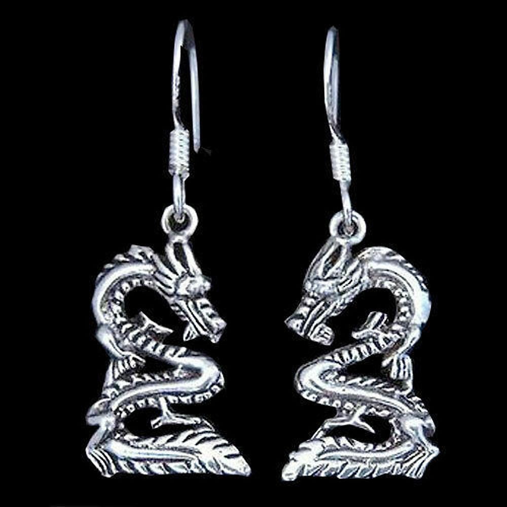 HOPLO Paar Ohrhänger Ohrhänger, Ohrringe Drache Schmuck 925er Silber Dragon günstig online kaufen