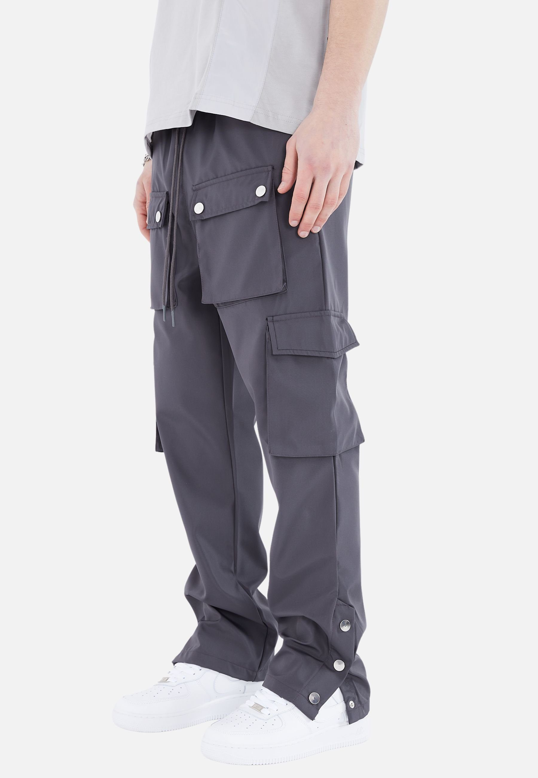 OSSY HOMER Jogginghose viele Taschen Jogger seitlich zu öffnen Knöpfe Herre günstig online kaufen