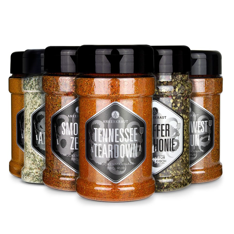 Ankerkraut Gewürz Besser Grillen Gewürz-Set, Besser Grillen Gewürz-Set
