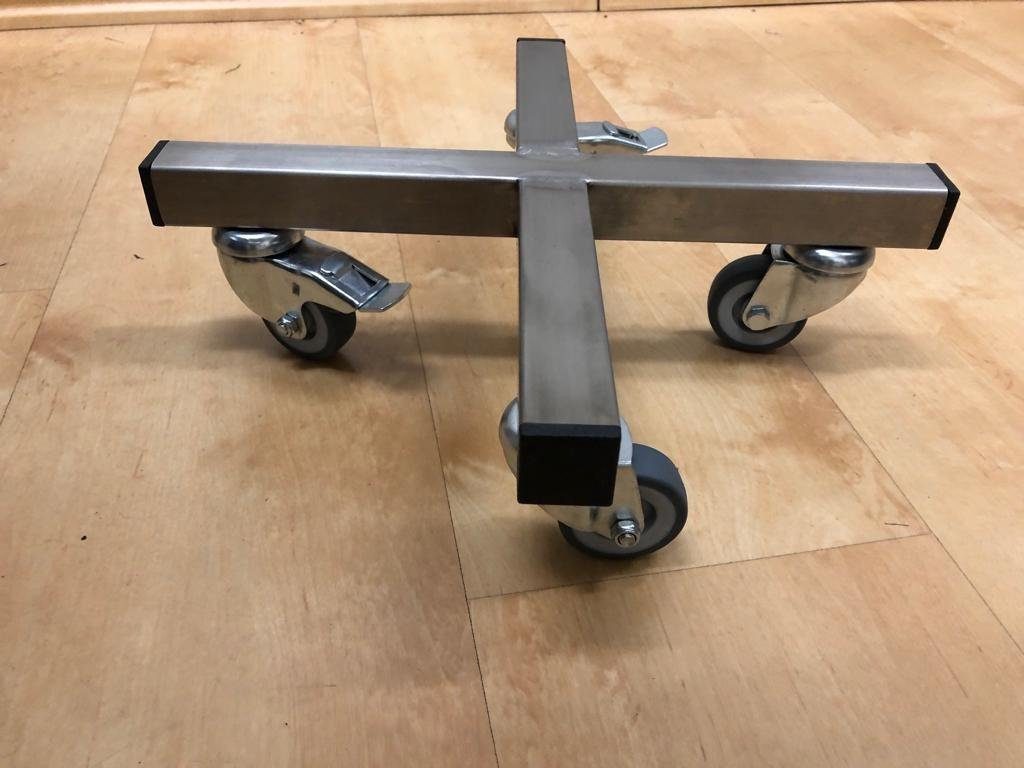 Schlögel Pflanzenroller Pflanzenroller Pflanzenroller Schwerlast Metall bis 400kg Rolli, bis 400kg Tragfähigkeit, Feststellbremsen, Lenkrollen