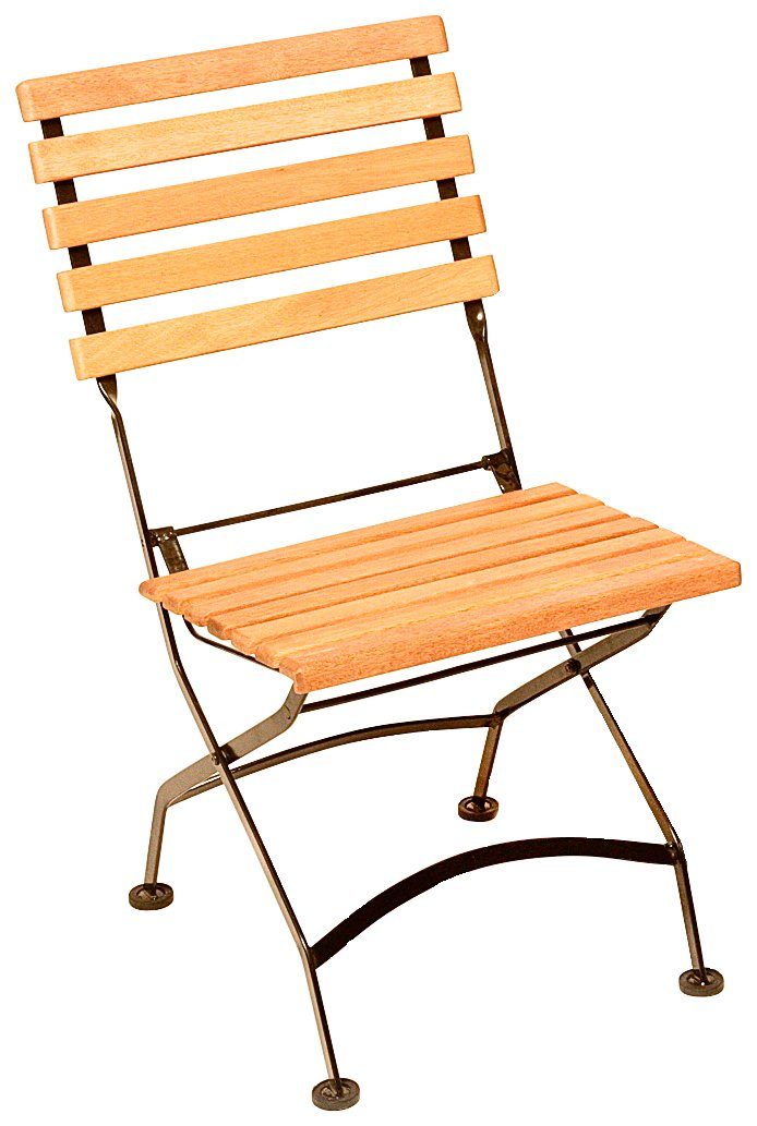 MERXX Gartenstuhl (Set, 2 St), 2er Set, Eukalyptus, klappbar, schwarz günstig online kaufen