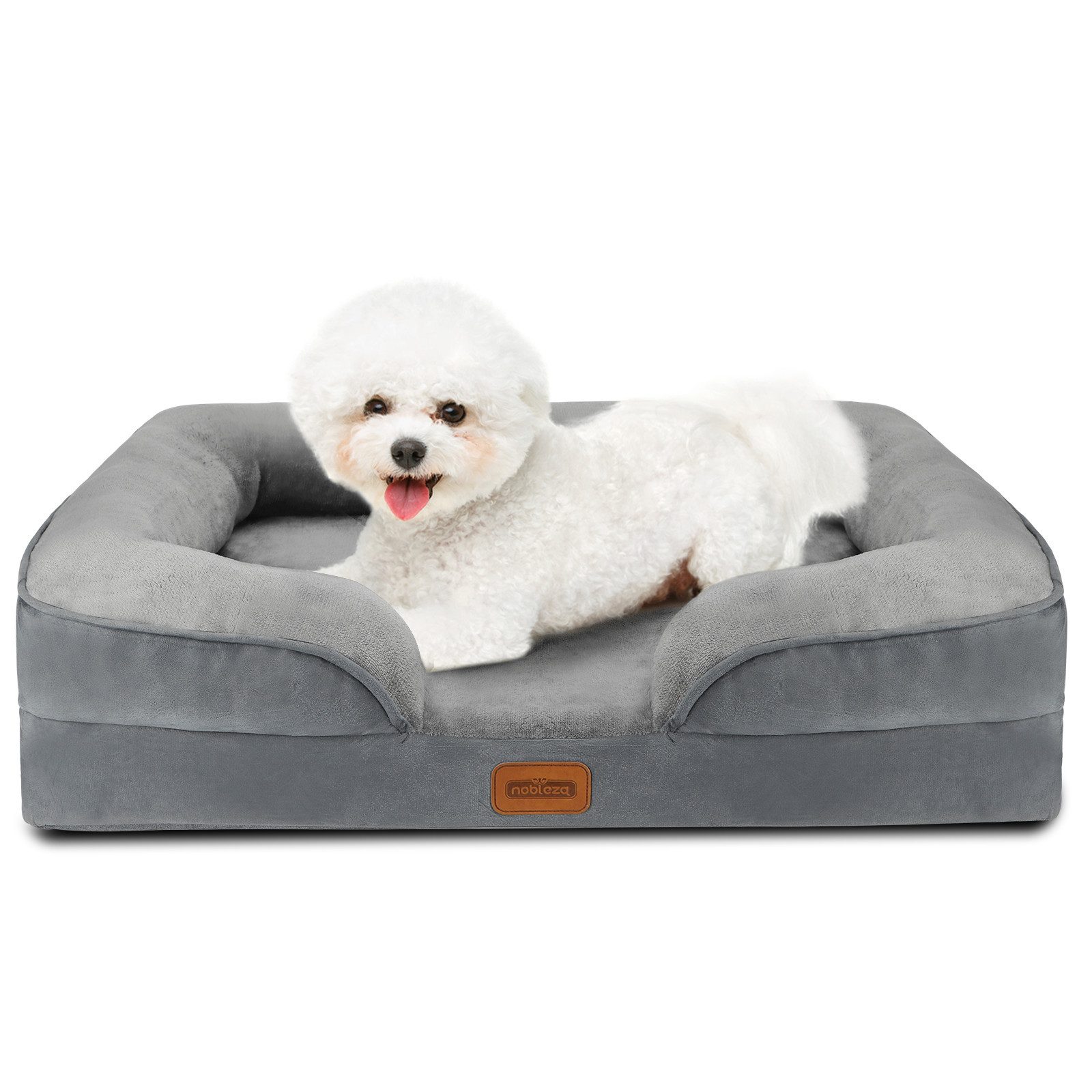 nobleza Hundematratze Orthopädisches Hundebett Waschbar Hundesofa Wasserdicht