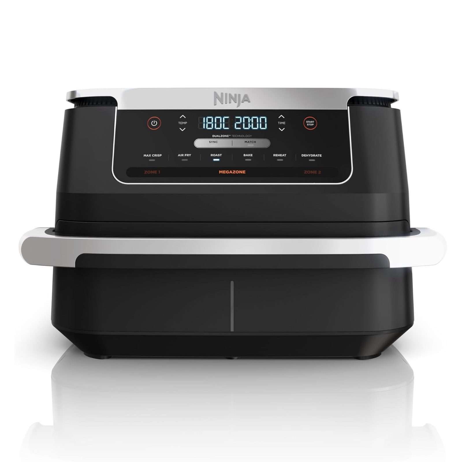 NINJA Fritteuse AF550EU, Dual Zone Technologie