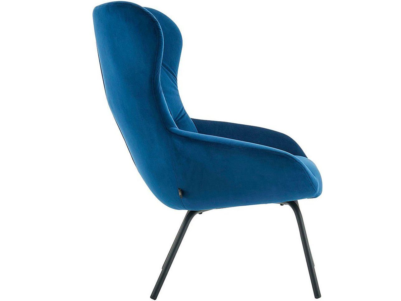 loft24 Sessel Ohrensessel Siwa, blau