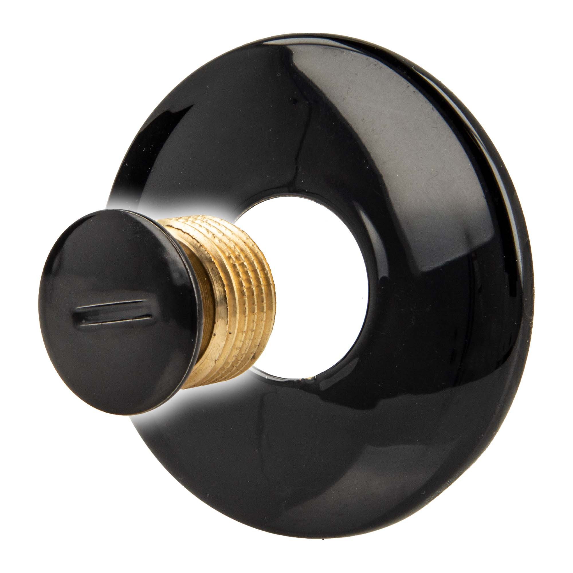tecuro Gewindefitting Verschluss - Stopfen AG G 1/2 Zoll, optional mit Rosette, 1/2 Zoll mit Rosette