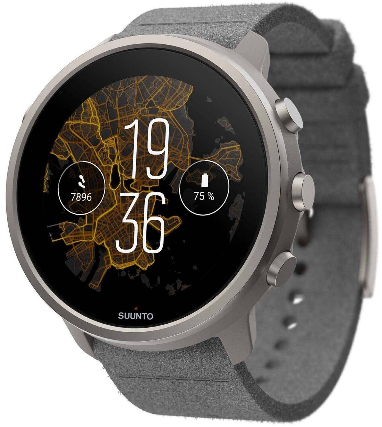 7 Mul­ti­funk­ti­ons­uhr GPS, NFC-Zahlungen über Google Pay, Smartwatch