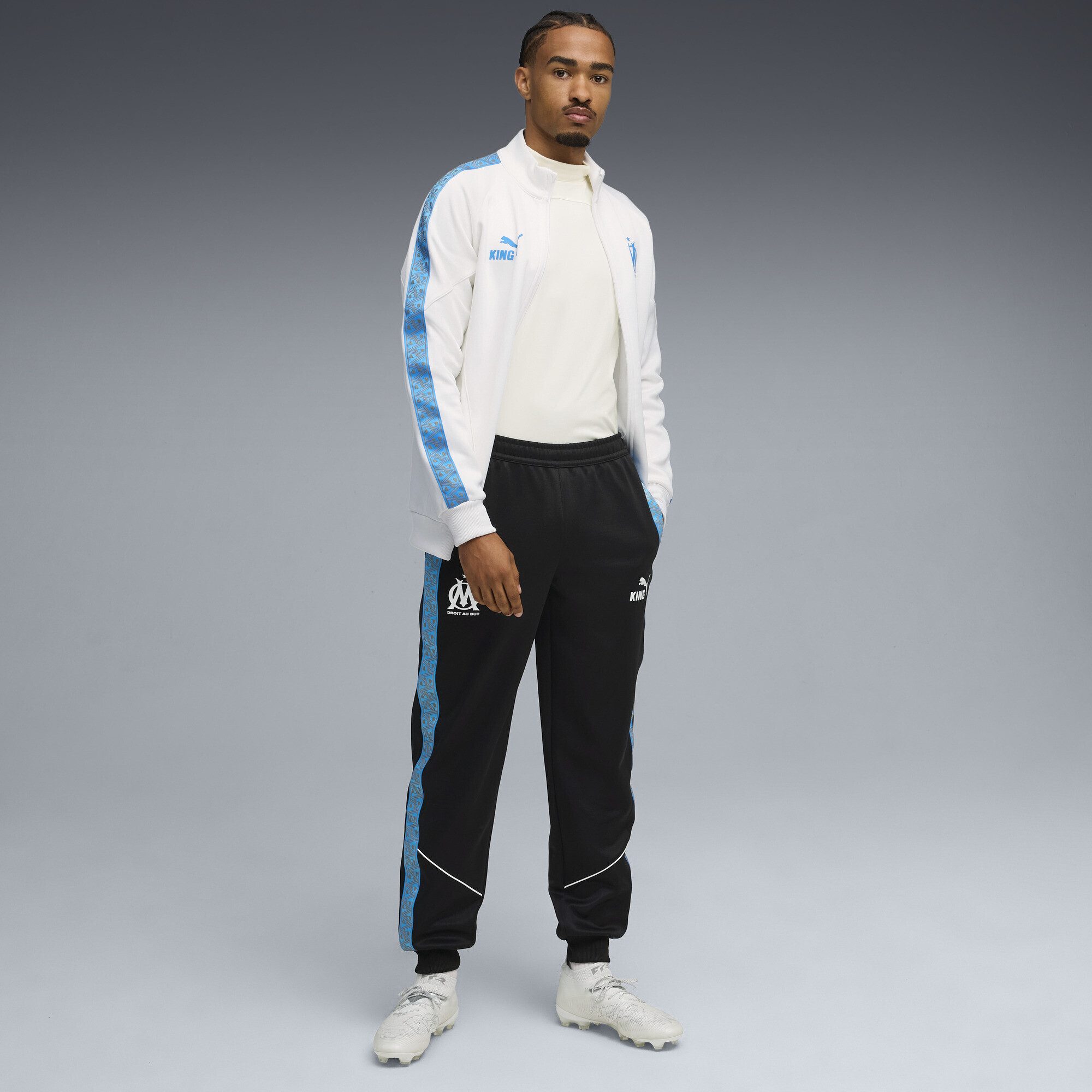 PUMA Sporthose Olympique de Marseille KING Anthem Hose Herren