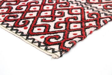 Wollteppich Kelim Afghan Teppich handgewebt mehrfarbig, morgenland, rechteckig, Höhe: 6 mm, Kurzflor