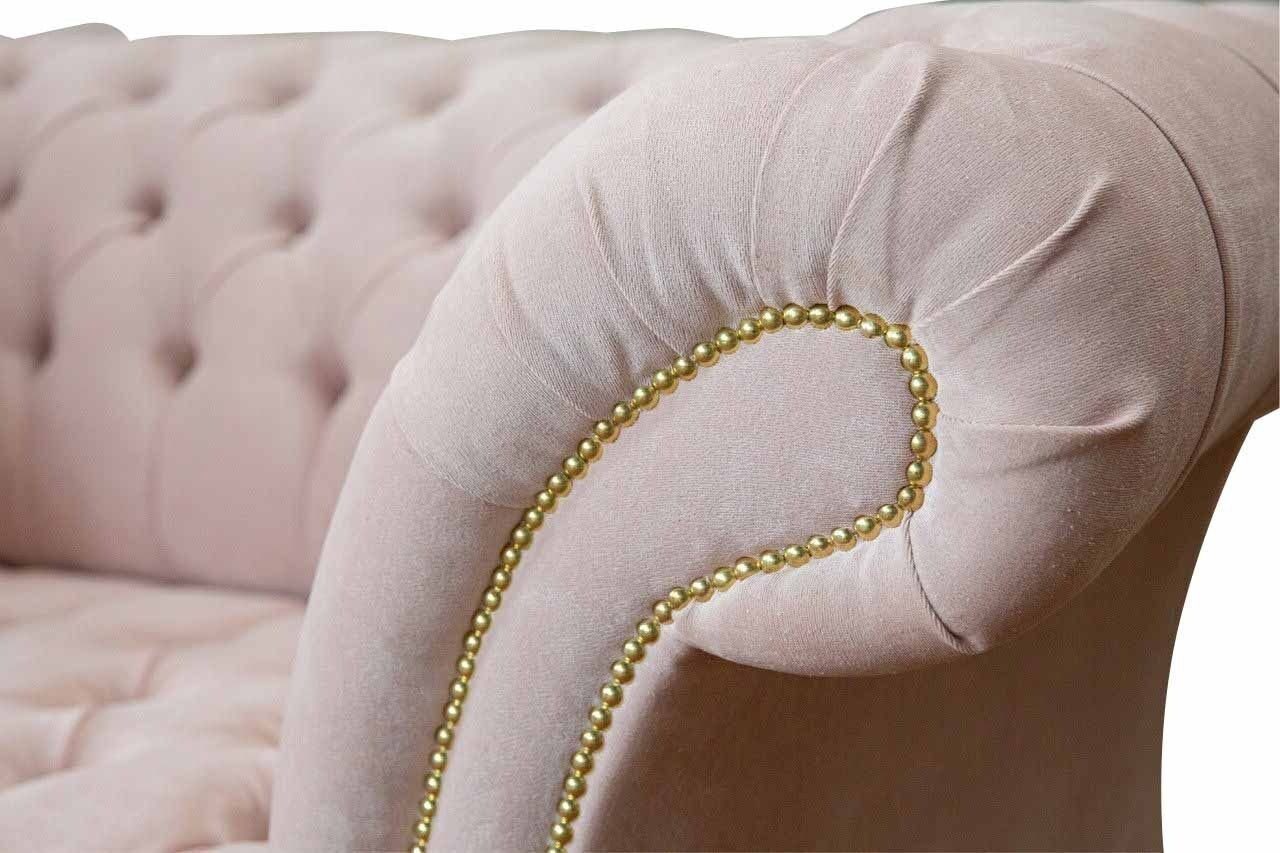 Xlmoebel Chesterfield-Sessel Chesterfield Sessel aus hochwertigem Stoff in eleganter Optik (1-St., Sessel), Hergestellt in Europa