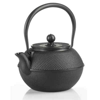 Dimono Teekanne »Gusseisen Teebecher Teetassen«, (Traditionelles Tee-Set), Emaille