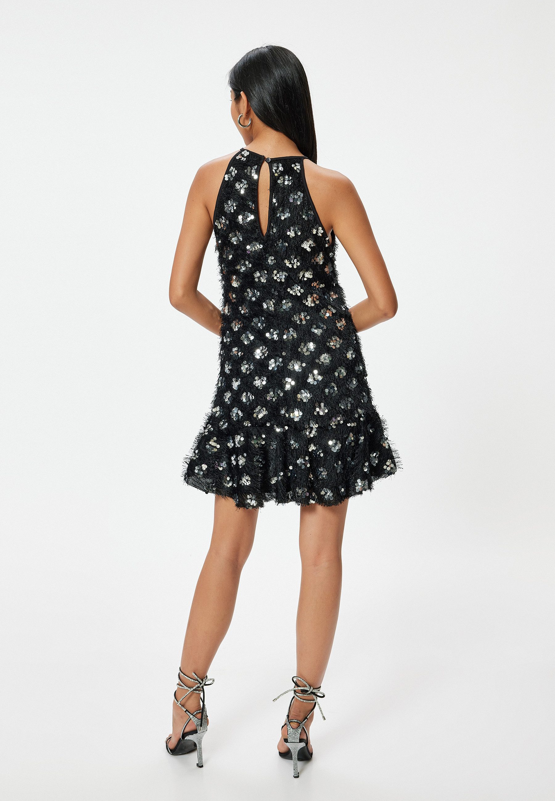 Koton Minikleid Mini Länge Fit & Flare Kleid