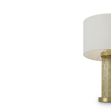 click-licht Tischleuchte Tischleuchte Impressive in Weiß E27, keine Angabe, Leuchtmittel enthalten: Nein, warmweiss, Tischleuchte, Nachttischlampe, Tischlampe