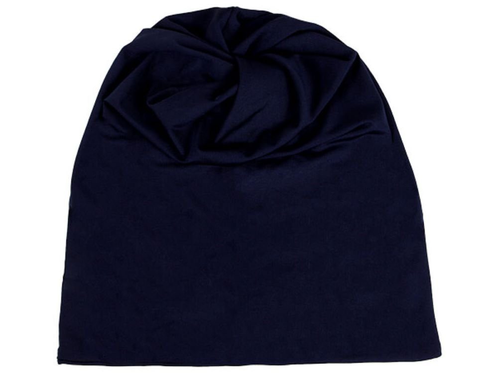 Tini - Shirts Beanie Long Beanie Schlauch Tuch / Zopflochmütze Slouch Beanie - loop Schal Tuch - Zopflochmütze - Ponytail Mütze