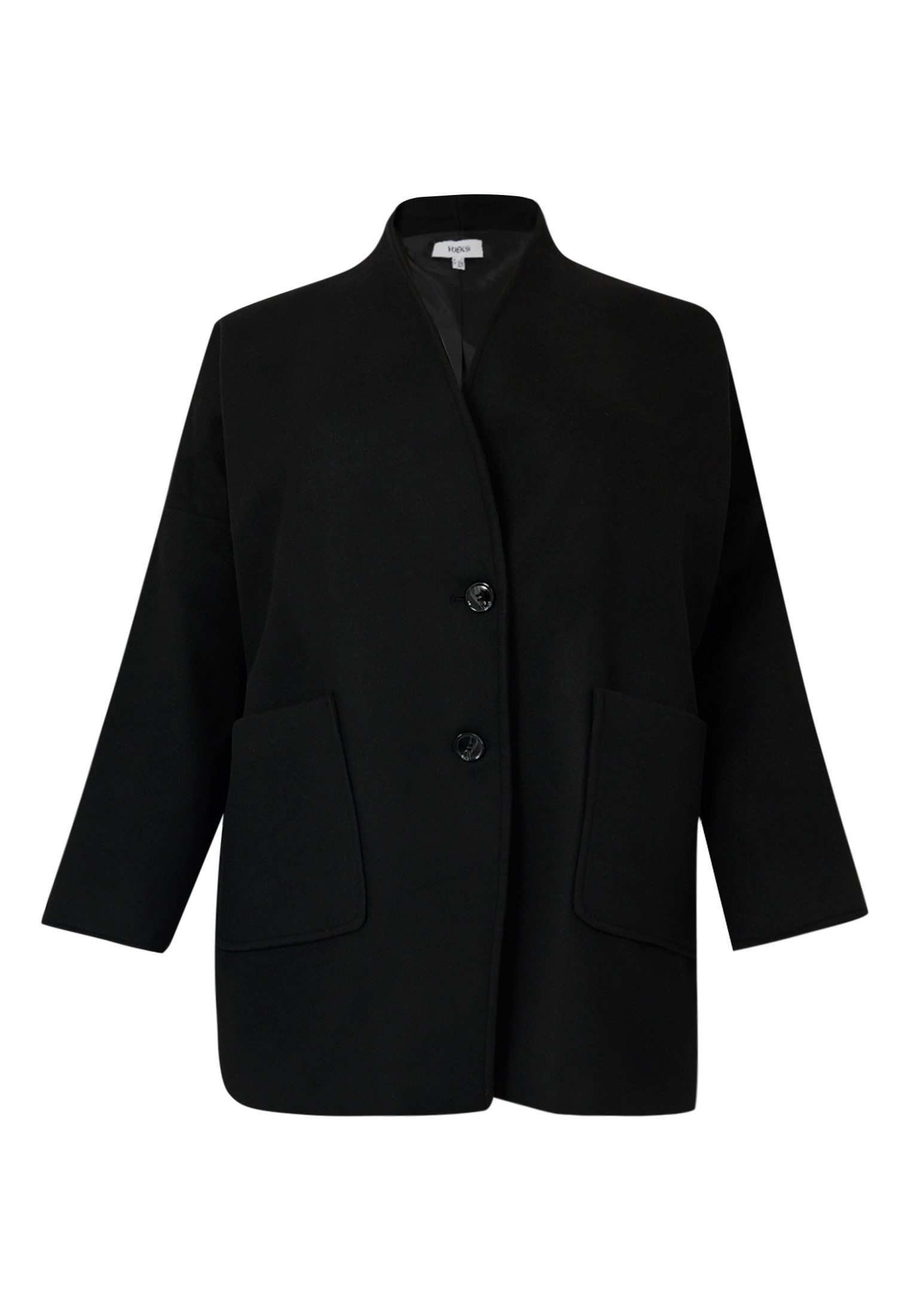 YOEK Langmantel Damen Jacke mit Langarm