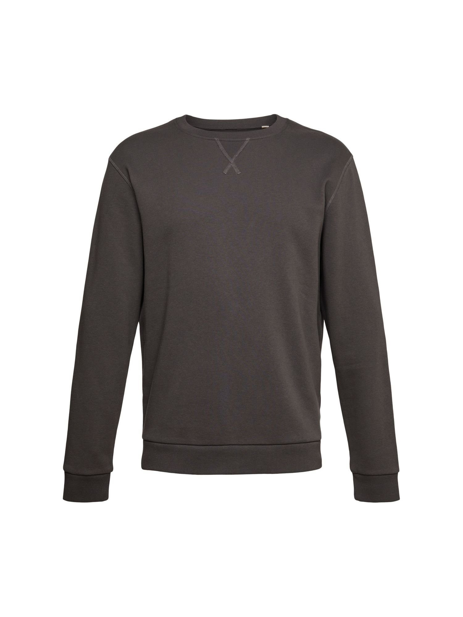 Esprit Sweatshirt Unifarbenes Sweatshirt im Regular Fit (1-tlg) BLACK