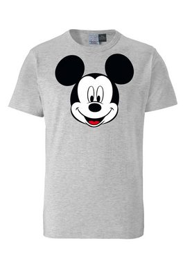 LOGOSHIRT T-Shirt Disney - Mickey Mouse Gesicht mit lizenziertem Print